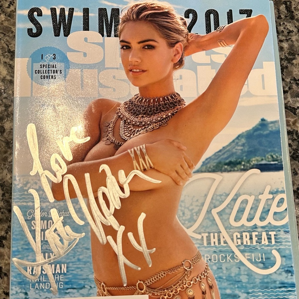 Kate Upton Signed Swimsuit Edition